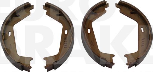 Eurobrake 58492748578 - Комплект тормозных колодок, барабанные autospares.lv