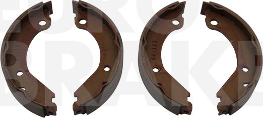 Eurobrake 58492748277 - Комплект тормозов, ручник, парковка autospares.lv