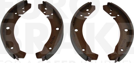 Eurobrake 58492747105 - Комплект тормозных колодок, барабанные autospares.lv