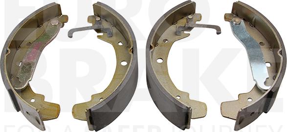 Eurobrake 58492747295 - Комплект тормозных колодок, барабанные autospares.lv