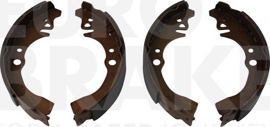 Eurobrake 58492751498 - Комплект тормозных колодок, барабанные autospares.lv