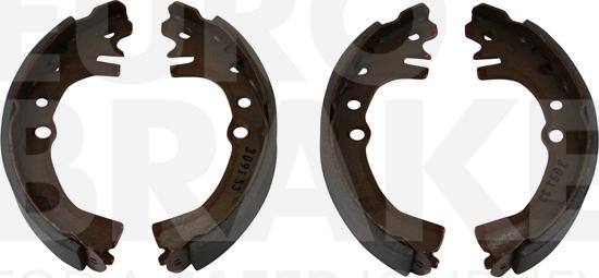 Eurobrake 58492751623 - Комплект тормозных колодок, барабанные autospares.lv