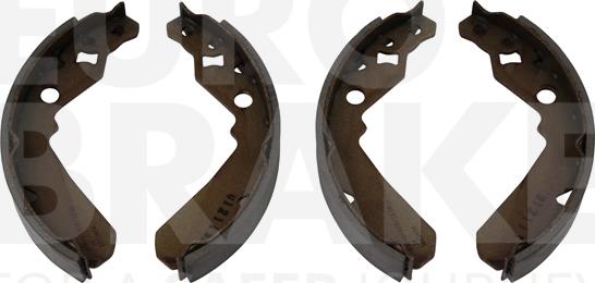 Eurobrake 58492751747 - Комплект тормозных колодок, барабанные autospares.lv