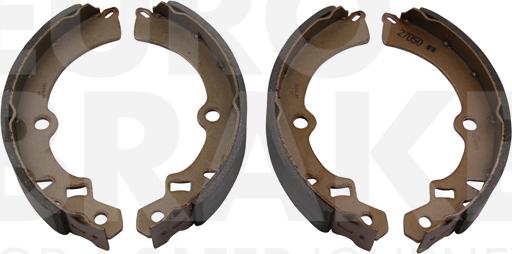 Eurobrake 58492752511 - Комплект тормозных колодок, барабанные autospares.lv