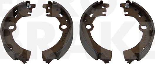 Eurobrake 58492752600 - Комплект тормозных колодок, барабанные autospares.lv