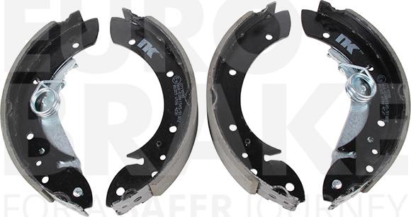 Eurobrake 58492719598 - Комплект тормозных колодок, барабанные autospares.lv