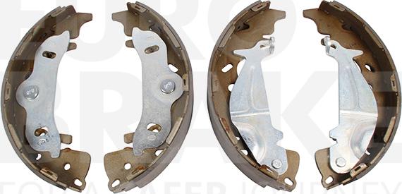 Eurobrake 58492734415 - Комплект тормозных колодок, барабанные autospares.lv