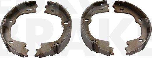 Eurobrake 58492734814 - Комплект тормозов, ручник, парковка autospares.lv