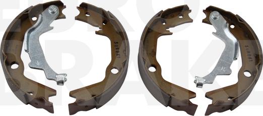 Eurobrake 58492734793 - Комплект тормозов, ручник, парковка autospares.lv