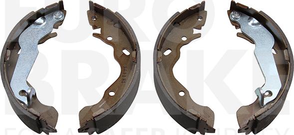 Eurobrake 58492734704 - Комплект тормозных колодок, барабанные autospares.lv