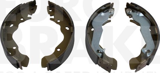 Eurobrake 58492734703 - Комплект тормозных колодок, барабанные autospares.lv