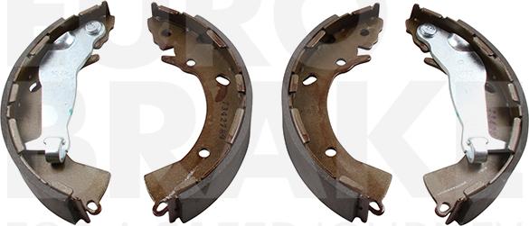 Eurobrake 58492734789 - Комплект тормозных колодок, барабанные autospares.lv