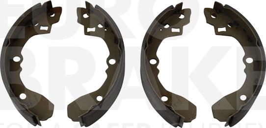 Eurobrake 58492735590 - Комплект тормозных колодок, барабанные autospares.lv