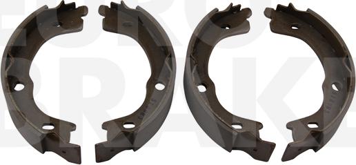 Eurobrake 58492735791 - Комплект тормозов, ручник, парковка autospares.lv