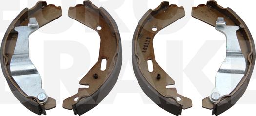 Eurobrake 58492736752 - Комплект тормозных колодок, барабанные autospares.lv