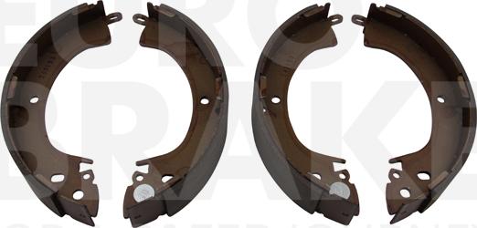 Eurobrake 58492730420 - Комплект тормозных колодок, барабанные autospares.lv