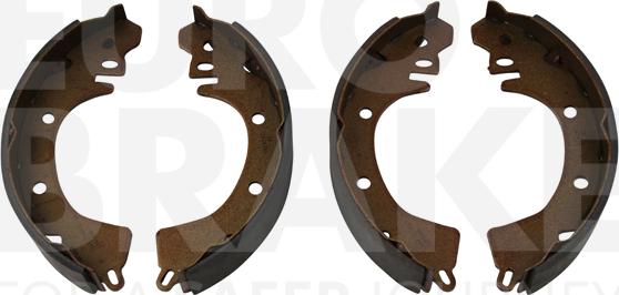 Eurobrake 58492730422 - Комплект тормозных колодок, барабанные autospares.lv