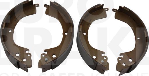 Eurobrake 58492730605 - Комплект тормозных колодок, барабанные autospares.lv