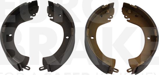 Eurobrake 58492730606 - Комплект тормозных колодок, барабанные autospares.lv