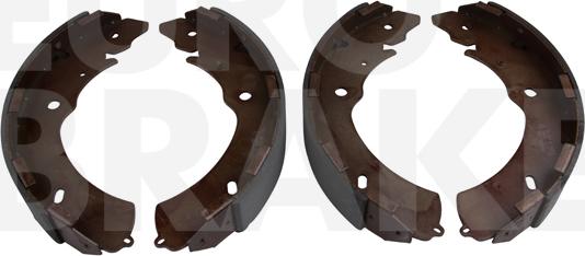 Eurobrake 58492730842 - Комплект тормозных колодок, барабанные autospares.lv