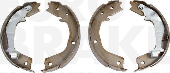 Eurobrake 58492730863 - Комплект тормозов, ручник, парковка autospares.lv