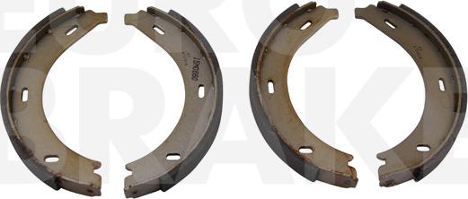 Eurobrake 58492733659 - Комплект тормозов, ручник, парковка autospares.lv