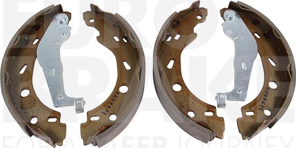 Eurobrake 58492733671 - Комплект тормозных колодок, барабанные autospares.lv