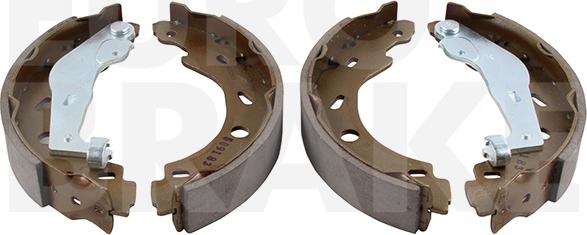 Eurobrake 58492733863 - Комплект тормозных колодок, барабанные autospares.lv