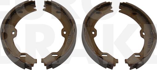 Eurobrake 58492733732 - Комплект тормозов, ручник, парковка autospares.lv