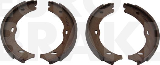 Eurobrake 58492733722 - Комплект тормозов, ручник, парковка autospares.lv