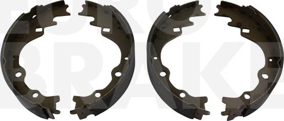 Eurobrake 58492732461 - Комплект тормозных колодок, барабанные autospares.lv