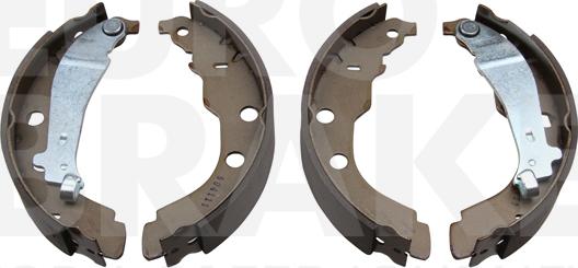 Eurobrake 58492737582 - Комплект тормозных колодок, барабанные autospares.lv