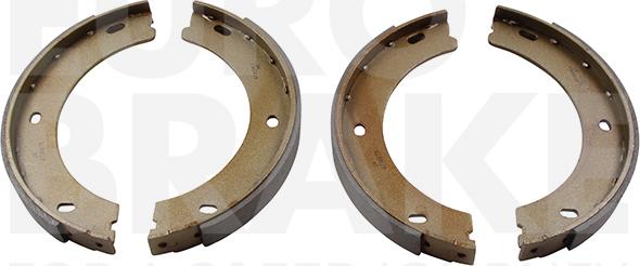 Eurobrake 58492737522 - Комплект тормозов, ручник, парковка autospares.lv