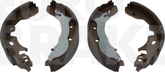 Eurobrake 58492725585 - Комплект тормозных колодок, барабанные autospares.lv