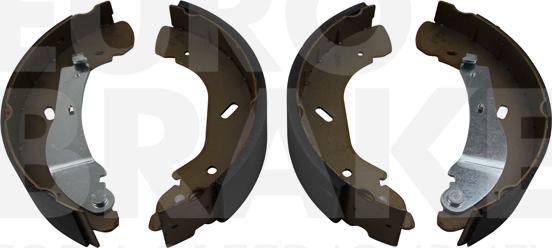 Eurobrake 58492725675 - Комплект тормозных колодок, барабанные autospares.lv