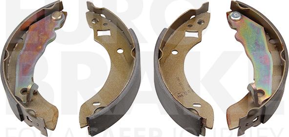 Eurobrake 58492725355 - Комплект тормозных колодок, барабанные autospares.lv