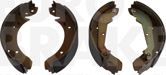 Eurobrake 58492725357 - Комплект тормозных колодок, барабанные autospares.lv