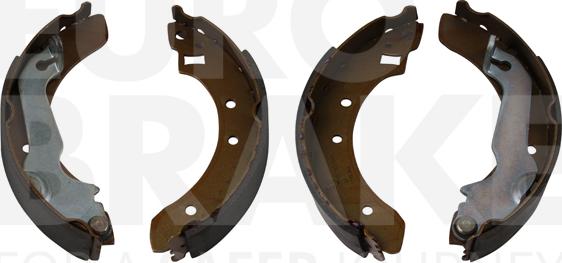 Eurobrake 58492725365 - Комплект тормозных колодок, барабанные autospares.lv