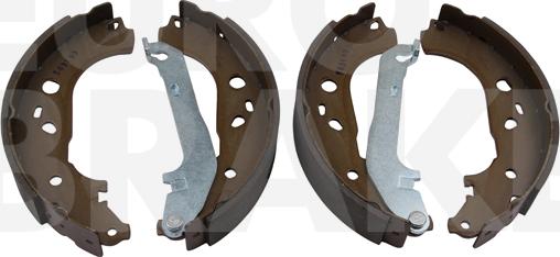 Eurobrake 58492725728 - Комплект тормозных колодок, барабанные autospares.lv