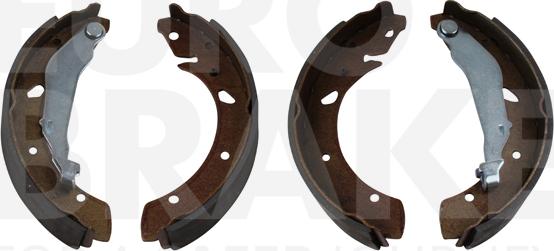 Eurobrake 58492726652 - Комплект тормозных колодок, барабанные autospares.lv