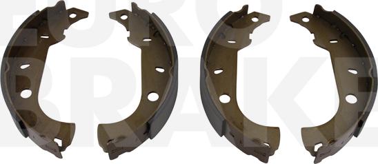 Eurobrake 58492723483 - Комплект тормозных колодок, барабанные autospares.lv