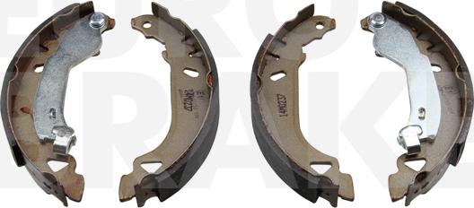 Eurobrake 58492723482 - Комплект тормозных колодок, барабанные autospares.lv