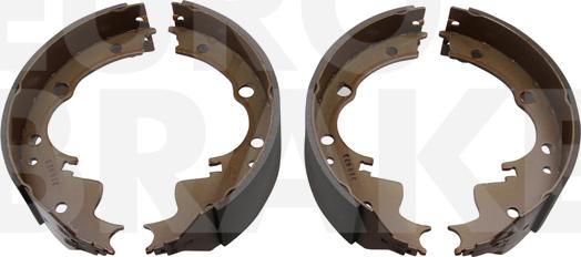 Eurobrake 58492723477 - Комплект тормозных колодок, барабанные autospares.lv