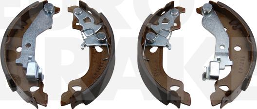 Eurobrake 58492723680 - Комплект тормозных колодок, барабанные autospares.lv