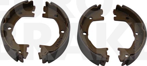 Eurobrake 58492723682 - Комплект тормозов, ручник, парковка autospares.lv