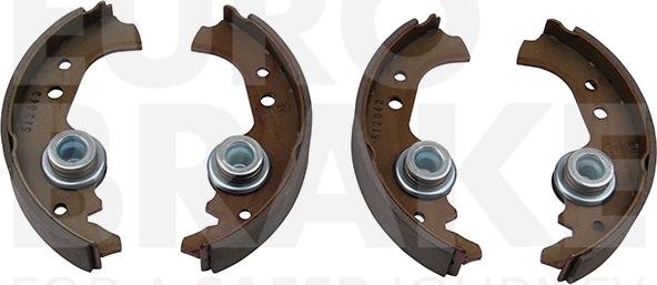 Eurobrake 58492723383 - Комплект тормозных колодок, барабанные autospares.lv