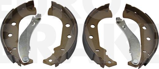 Eurobrake 58492723706 - Комплект тормозных колодок, барабанные autospares.lv