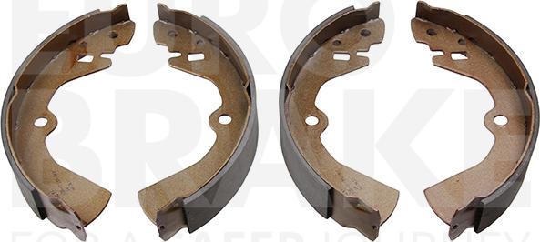 Eurobrake 58492722464 - Комплект тормозных колодок, барабанные autospares.lv