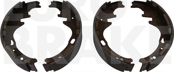 Eurobrake 58492722468 - Комплект тормозных колодок, барабанные autospares.lv