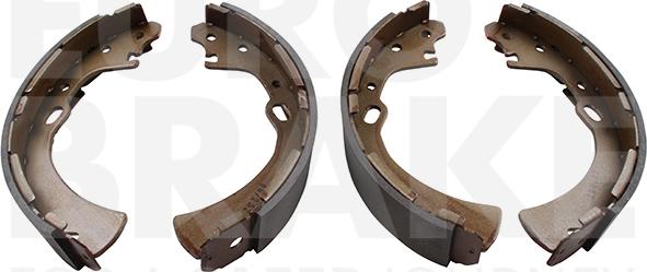 Eurobrake 58492722510 - Комплект тормозных колодок, барабанные autospares.lv